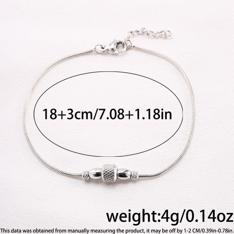 Wholesale Simple Love Titanium Steel Versatile Bracelet
